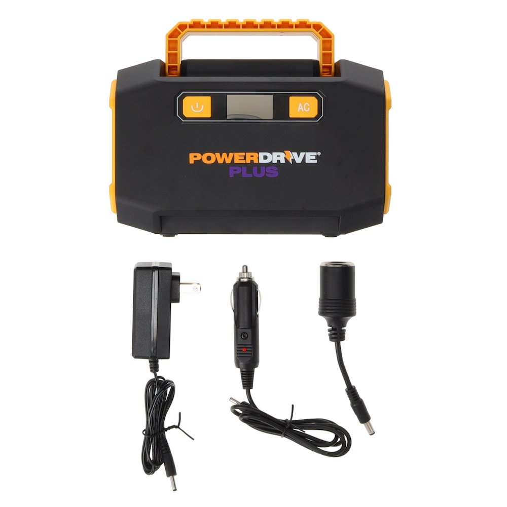 150W continuous power lets you run AC devices up to 150 watts (250 watt peak power) - PowerDrive