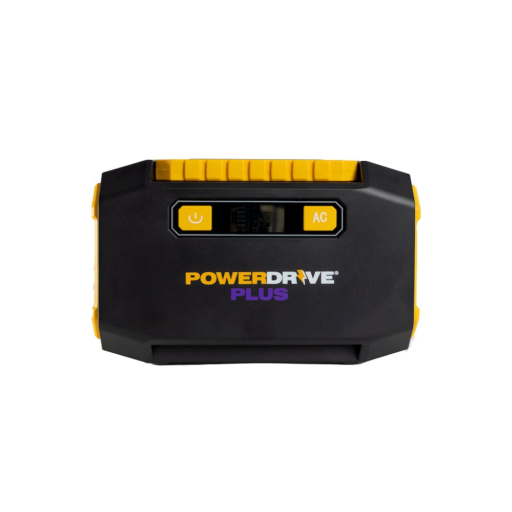 150W continuous power lets you run AC devices up to 150 watts (250 watt peak power) - PowerDrive