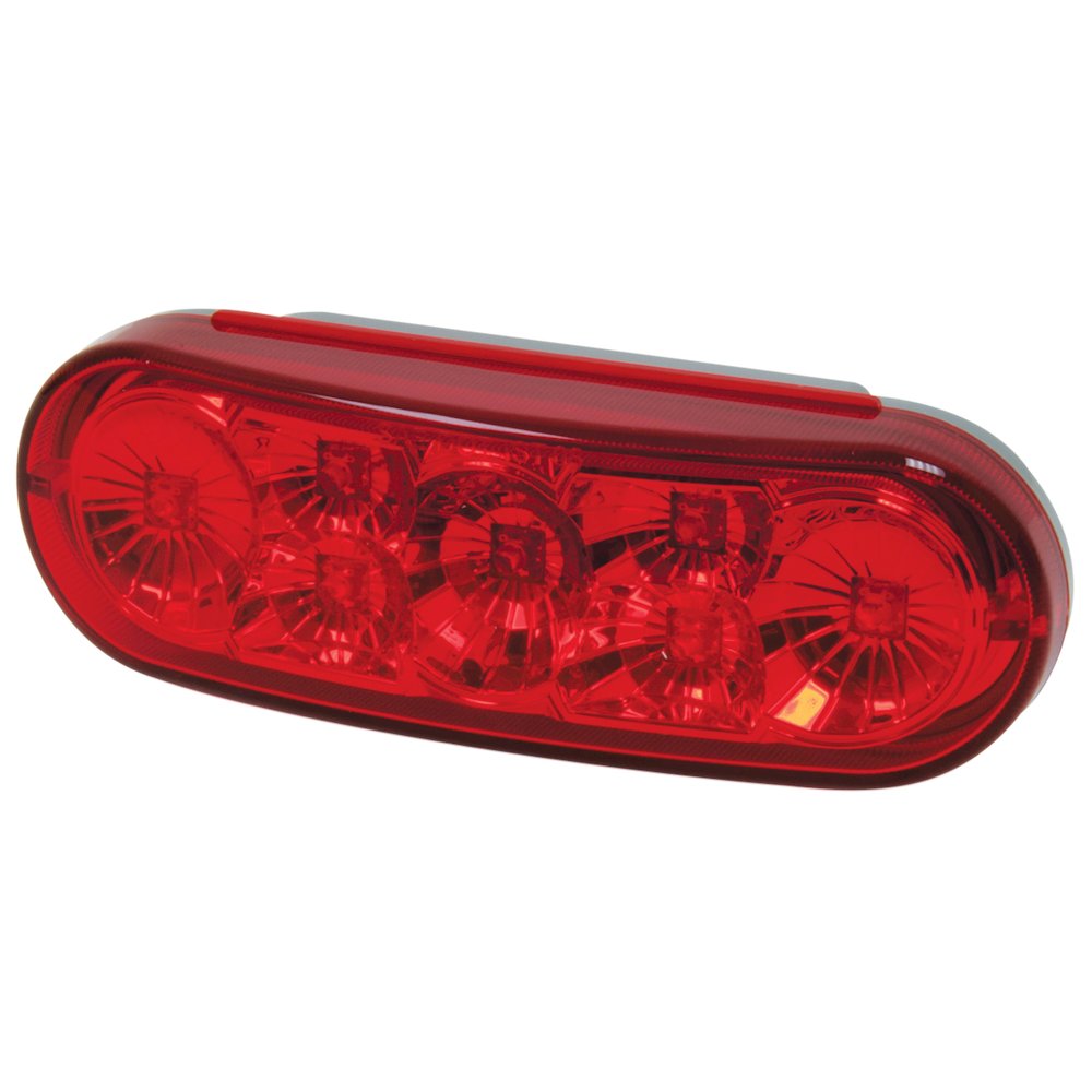 LED DIA LENS TURN/STOP/TAIL RED - RoadPro