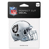 Las Vegas Raiders Decal 4x4 Perfect Cut Color Helmet Design - Special Order - WinCraft