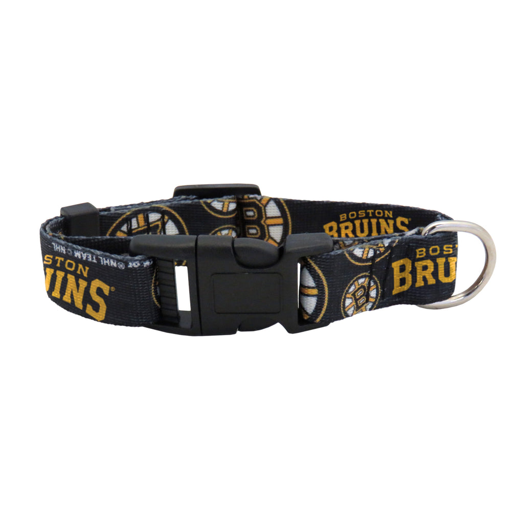 Boston Bruins Pet Collar Size L Alternate - Little Earth