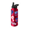 Philadelphia Phillies Quencher Bottle 34oz Stainless Steel Dreamweave - Logo Brands
