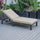 Chelsea Modern Outdoor Chaise Lounge Chair With Cushions - LeisureMod