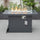 Chelsea Patio Modern Aluminum Propane Fire Pit Table - LeisureMod