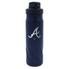 Atlanta Braves Water Bottle 20oz Morgan Stainless - WinCraft