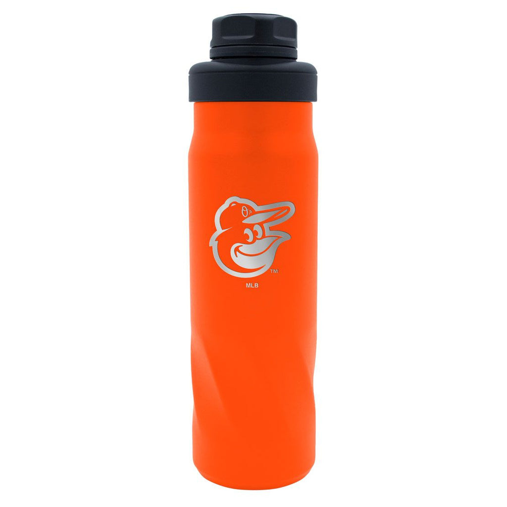 Baltimore Orioles Water Bottle 20oz Morgan Stainless - WinCraft