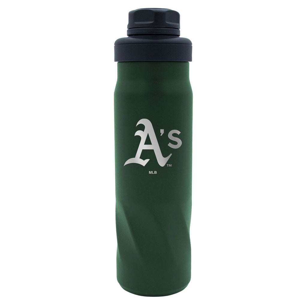 Oakland Athletics Water Bottle 20oz Morgan Stainless - WinCraft