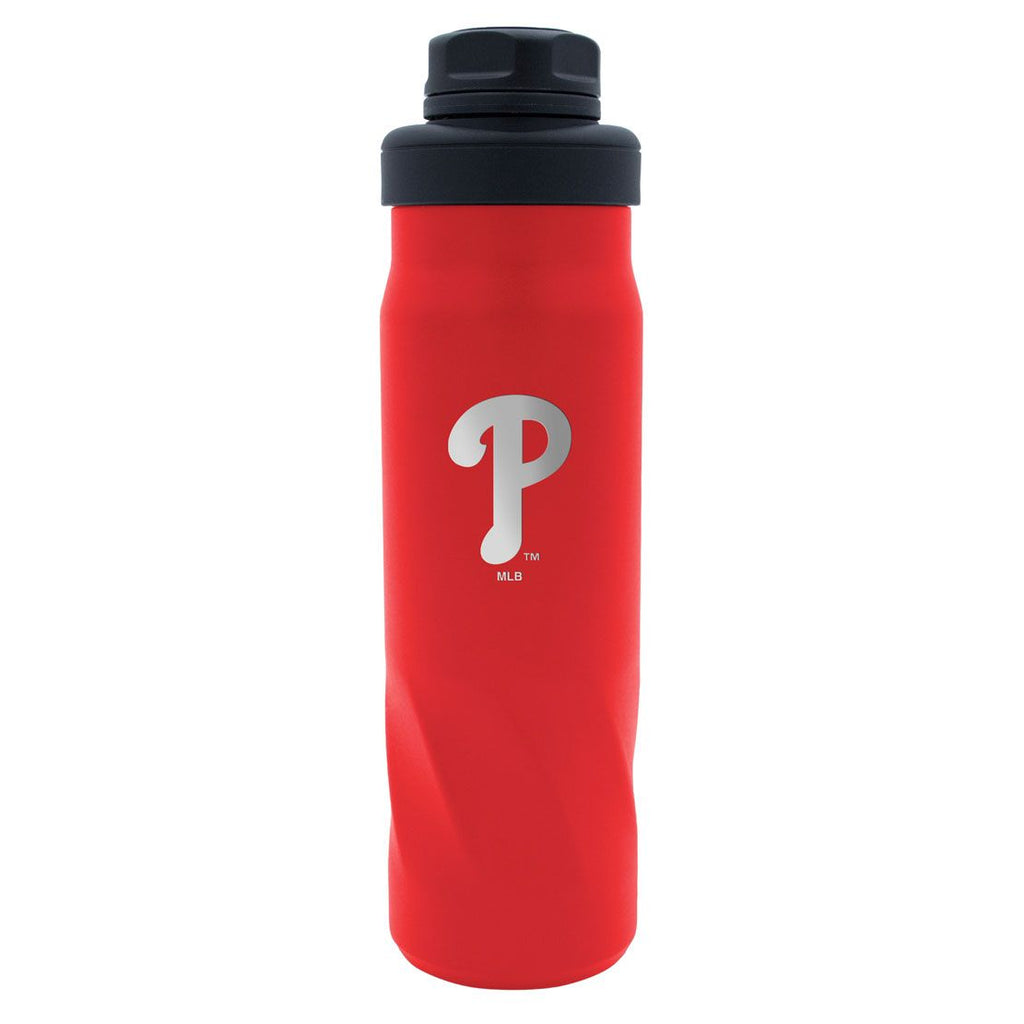 Philadelphia Phillies Water Bottle 20oz Morgan Stainless - WinCraft