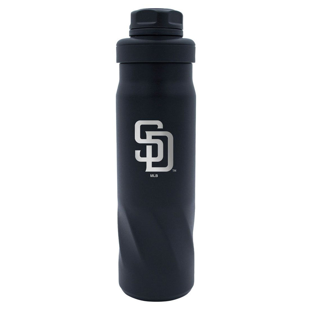 San Diego Padres Water Bottle 20oz Morgan Stainless - WinCraft