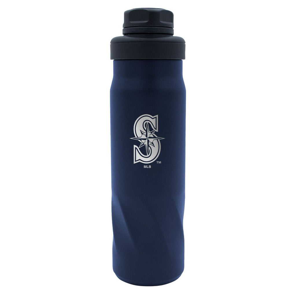 Seattle Mariners Water Bottle 20oz Morgan Stainless - WinCraft