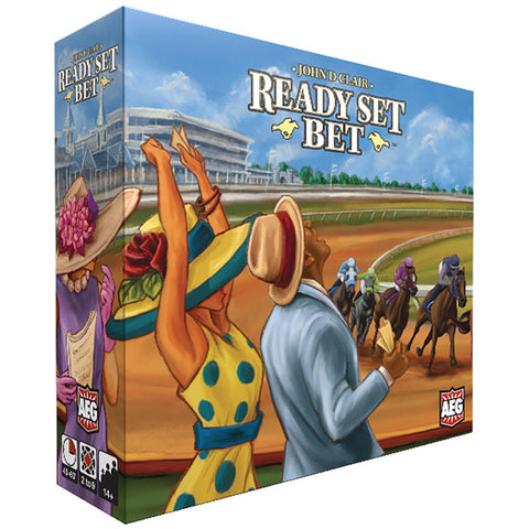 Alderac Entertainment Group: Ready Set Bet Horse Racing Betting Board Game 2-9 Players Teens Ages 14+
