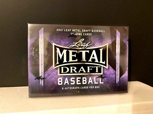 Leaf Trading Cards - 2021 Leaf Metal Draft Baseball Hobby