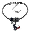 Houston Texans Bracelet Euro Bead Style - Siskiyou
