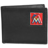Miami Marlins Wallet Bi-Fold Leather CO - Siskiyou
