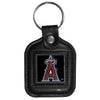 Los Angeles Angels Key Ring Square Leather CO - Siskiyou