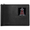 Los Angeles Angels Wallet Leather Billfold Clip Wallet - Siskiyou