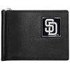 San Diego Padres Wallet Leather Billfold Clip Wallet - Siskiyou