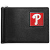 Philadelphia Phillies Wallet Leather Billfold Clip Wallet - Siskiyou