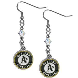 Oakland Athletics Earrings Fish Hook Post Style CO - Siskiyou