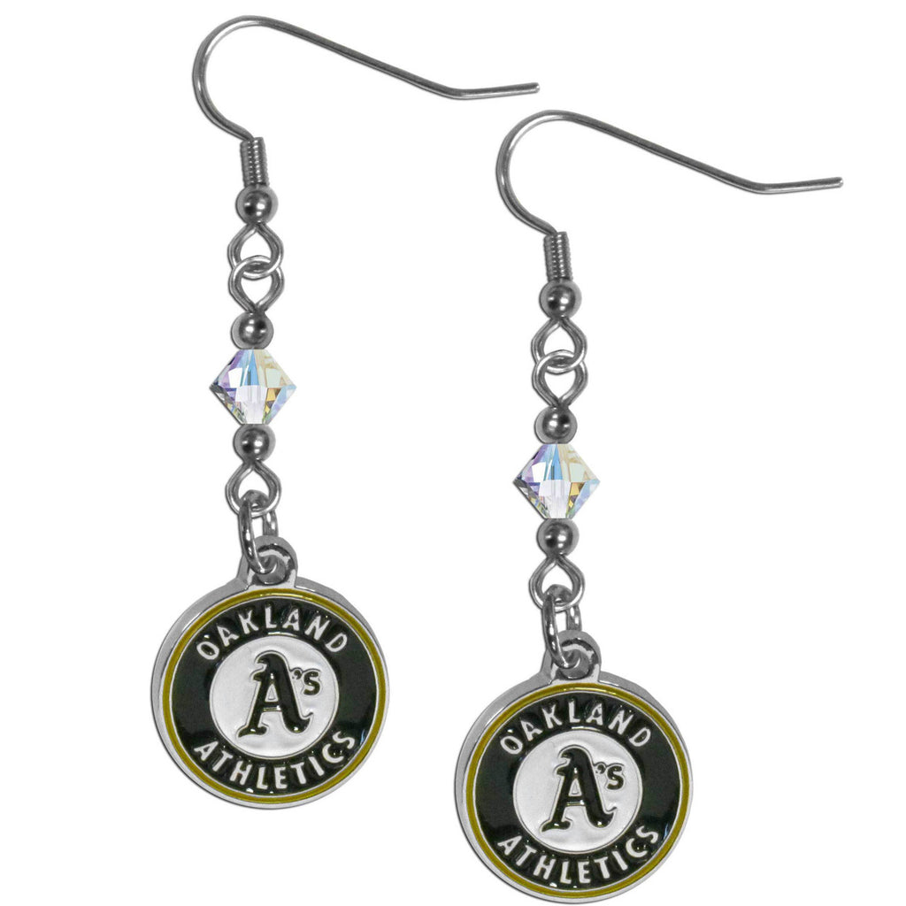 Oakland Athletics Earrings Fish Hook Post Style CO - Siskiyou