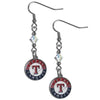 Texas Rangers Earrings Fish Hook Post Style CO - Siskiyou