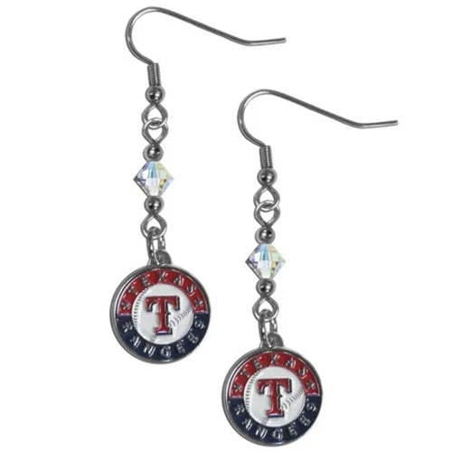 Texas Rangers Earrings Fish Hook Post Style CO - Siskiyou