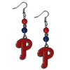 Philadelphia Phillies Earrings Dangle Style CO - Siskiyou