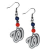 Washington Nationals Earrings Dangle Style CO - Siskiyou