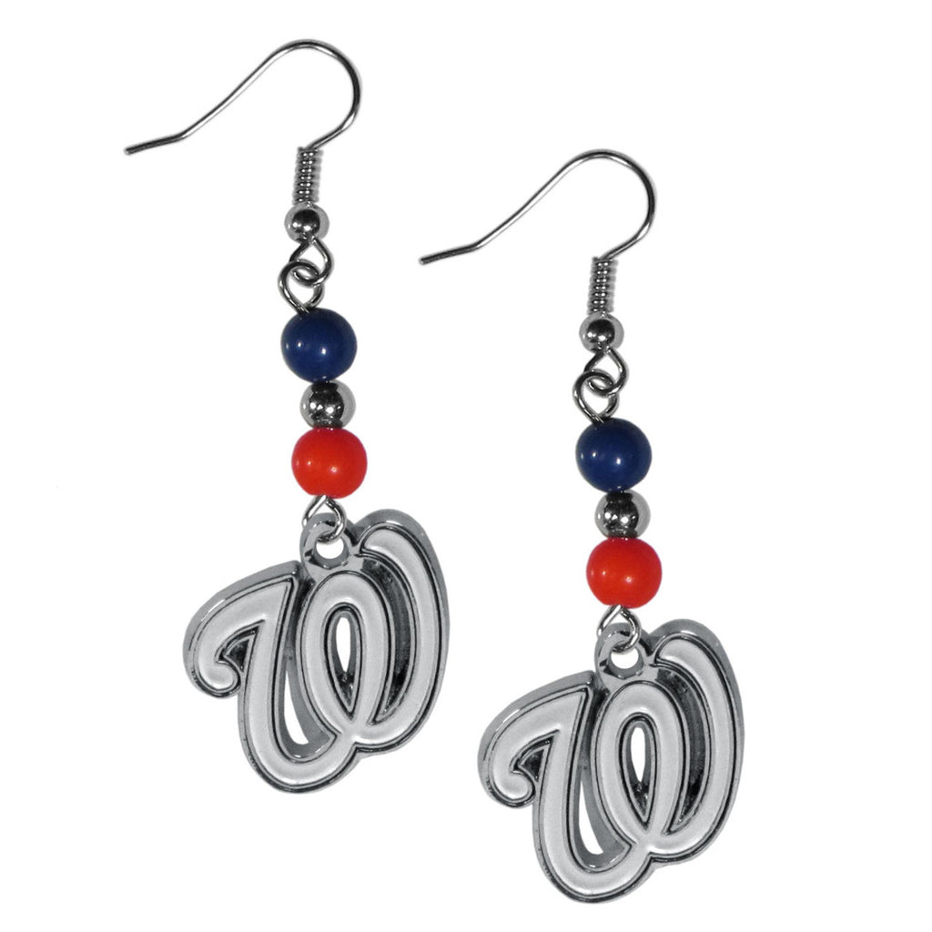Washington Nationals Earrings Dangle Style CO - Siskiyou