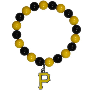 Pittsburgh Pirates Bracelet Bead Style CO - Siskiyou
