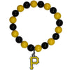 Pittsburgh Pirates Bracelet Bead Style CO - Siskiyou