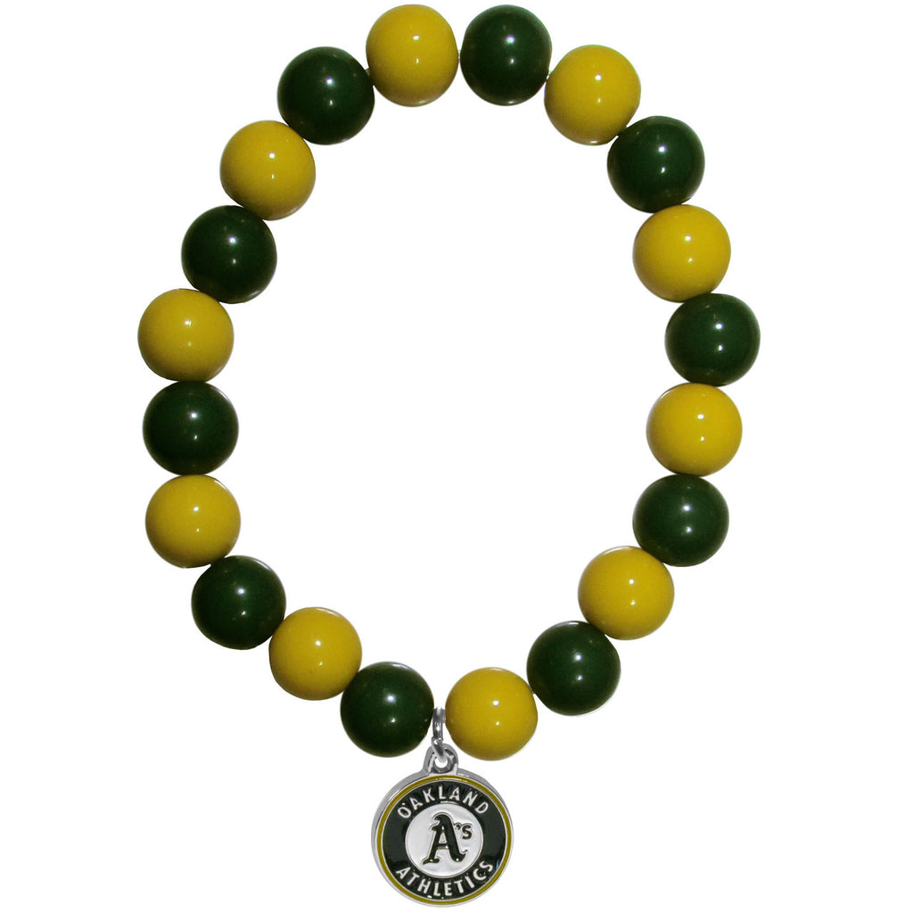 Oakland Athletics Bracelet Bead Style CO - Siskiyou