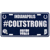 Indianapolis Colts License Plate Hashtag - Siskiyou