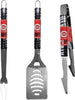 Cincinnati Reds Utensil Set Grilling BBQ Stainless Steel 3 Piece CO - Siskiyou