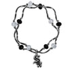 Chicago White Sox Bracelet Colored Bead CO - Siskiyou