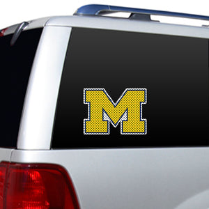 Michigan Wolverines Window Film 12 Inch Die Cut -