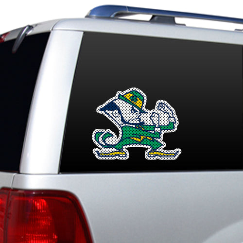 Notre Dame Fighting Irish Window Film 12 Inch Die Cut -