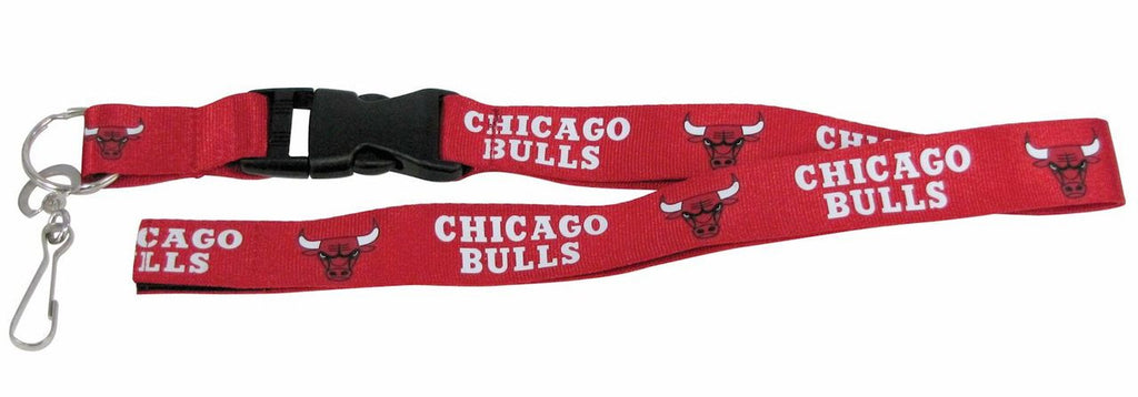 Chicago Bulls Lanyard - Breakaway with Key Ring - Special Order - Pro Specialties Group