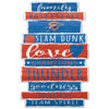 Oklahoma City Thunder Sign 11x17 Wood Family Word - WinCraft