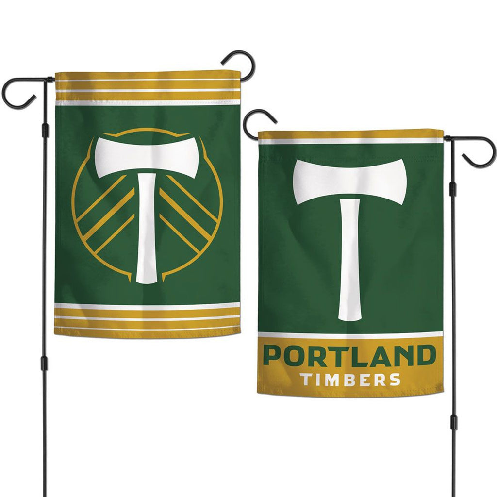 Portland Timbers Flag 12x18 Garden Style 2 Sided - Special Order - WinCraft