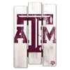 Texas A&M Aggies Sign 11x17 Wood Fence Style White - WinCraft