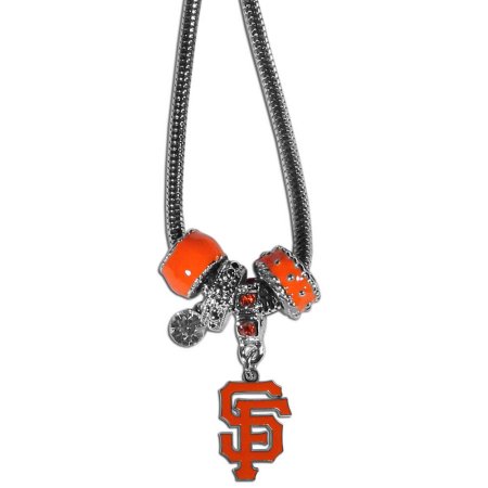 San Francisco Giants Necklace Euro Bead Style CO - Siskiyou