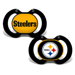 Pittsburgh Steelers Pacifier 2 Pack Alternate - Masterpieces Puzzle Company