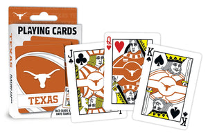 Texas Longhorns Playing Cards Logo - Masterpieces Puzzle Company