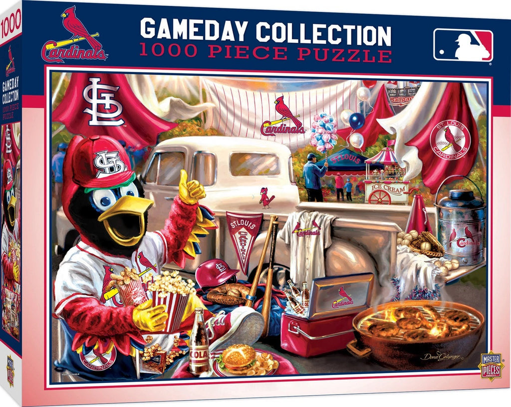 St. Louis Cardinals Puzzle 1000 Piece Gameday Design - Masterpieces Puzzle Company