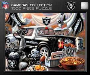 Las Vegas Raiders Puzzle 1000 Piece Gameday Design - Masterpieces Puzzle Company