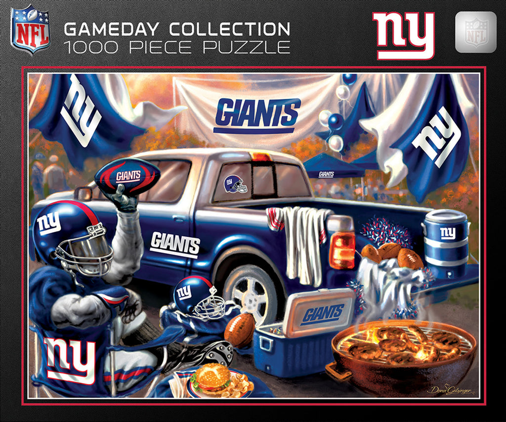 New York Giants Puzzle 1000 Piece Gameday Design - Masterpieces Puzzle Company