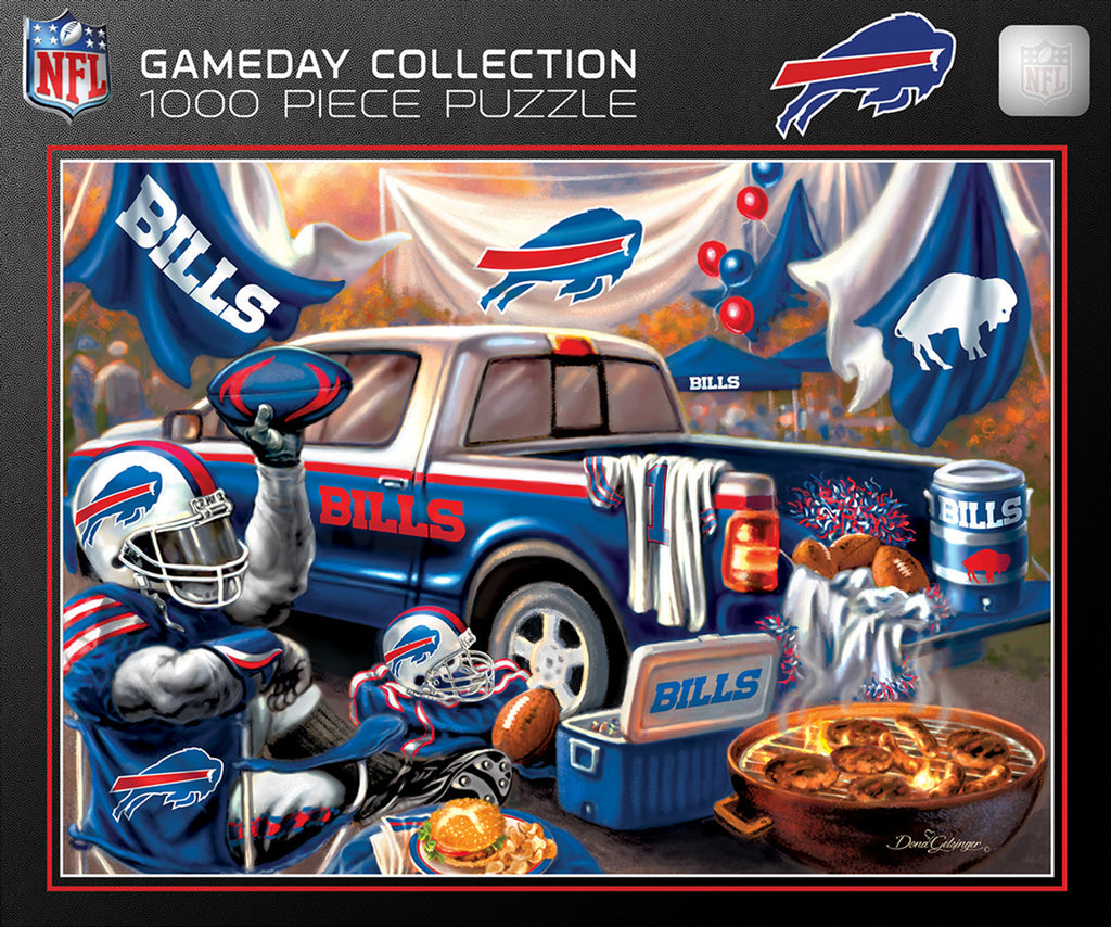 Buffalo Bills Puzzle 1000 Piece Gameday Design - Masterpieces Puzzle Company