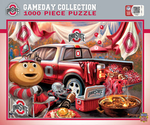 Ohio State Buckeyes Puzzle 1000 Piece Gameday Design - Masterpieces Puzzle Company