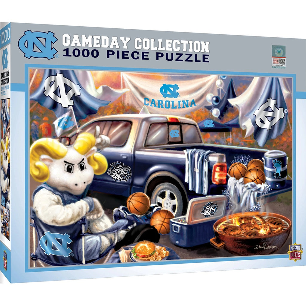 North Carolina Tar Heels Puzzle 1000 Piece Gameday Design - Masterpieces Puzzle Company